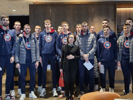 Košarkaši Srbije doputovali u Kopenhagen pred meč protiv Danske