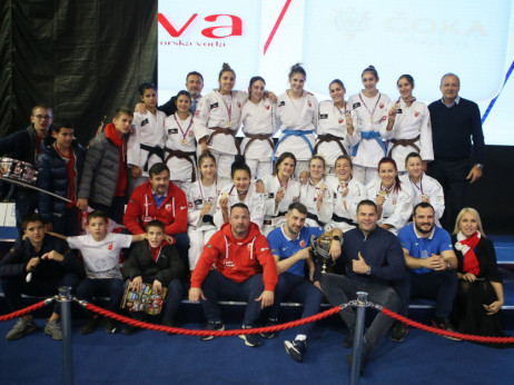 Zvezdine džudistkinje šampionke ekipnog prvenstva Srbije